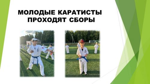 Молодые каратисты проходят сборы в Лаишевском районе