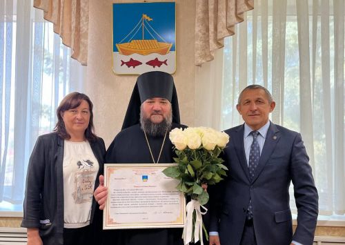 Ильдус Зарипов поздравил с днем рождения игумена Никодима