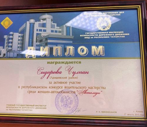 Победители районных этапов республиканского конкурса «Автоледи»