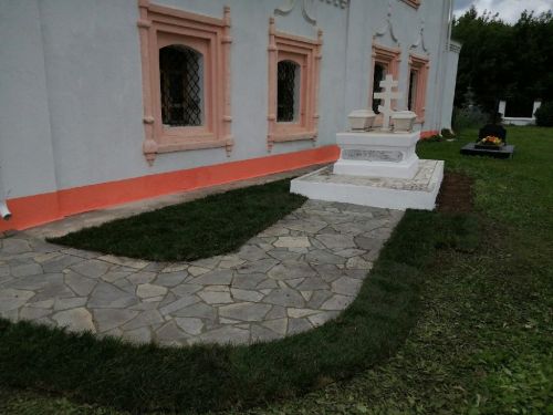 В Лаишевском районе благоустраивают населенные пункты, связанные с именем Г. Р. Державина