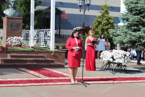 Лейла Фазлеева приехала в Лаишево для участия в Державинском фестивале поэзии