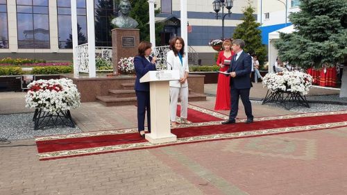 Лейла Фазлеева приехала в Лаишево для участия в Державинском фестивале поэзии