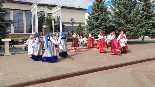 Лейла Фазлеева приехала в Лаишево для участия в Державинском фестивале поэзии