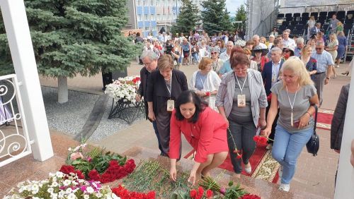 Лейла Фазлеева приехала в Лаишево для участия в Державинском фестивале поэзии