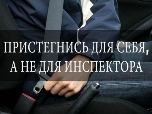 Ремень безопасности спасает жизнь
