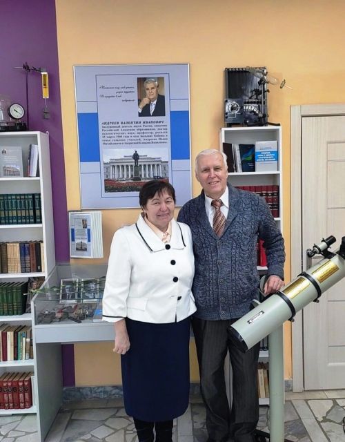 Сельская школа будет носить имя академика Валентина Андреева