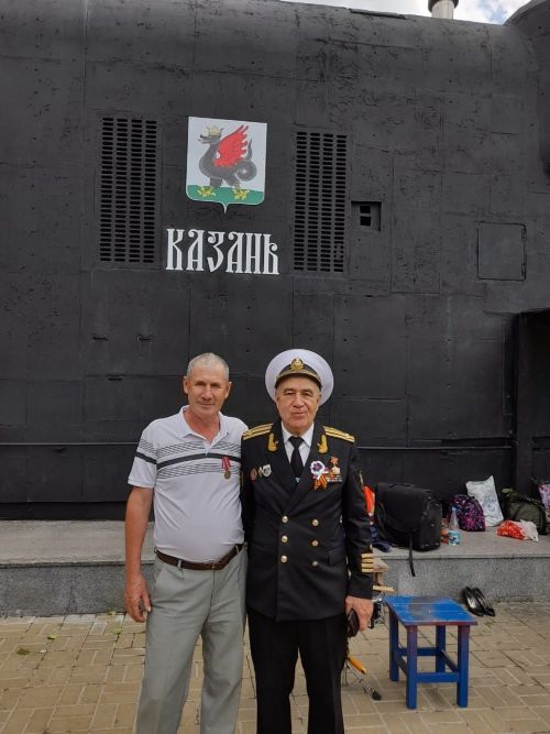 Нашего земляка, учителя Кирбинской школы в День Военно-Морского Флота наградили медалью