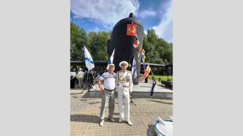 Нашего земляка, учителя Кирбинской школы в День Военно-Морского Флота наградили медалью