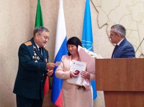 Директору музея Лаишевского края вручили награду
