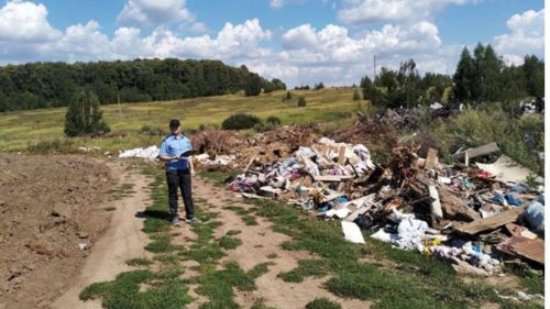 На территории Лаишевского района выявлены четыре несанкционированные свалки