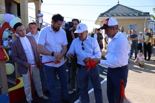 В Сокурах Лаишевского района открыли детскую площадку