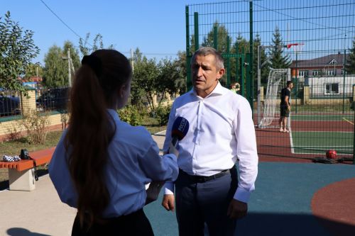 В Сокурах Лаишевского района открыли детскую площадку