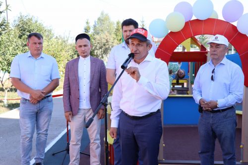 В Сокурах Лаишевского района открыли детскую площадку