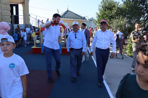 В Сокурах Лаишевского района открыли детскую площадку