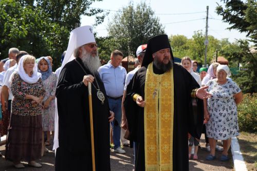 В Лаишевском районе в память об участнике СВО в селе Никольское на колокольню установили колокол