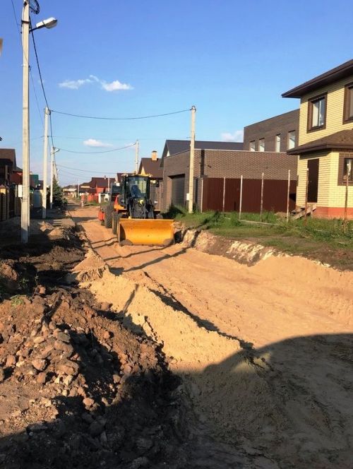 В Большекабанском сельском поселении на средства от самообложения ремонтируют дороги