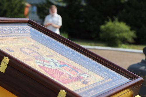 В Лаишевском районе в память об участнике СВО в селе Никольское на колокольню установили колокол