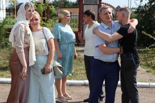 В Лаишевском районе в память об участнике СВО в селе Никольское на колокольню установили колокол