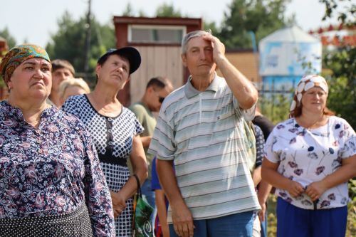 В Лаишевском районе в память об участнике СВО в селе Никольское на колокольню установили колокол