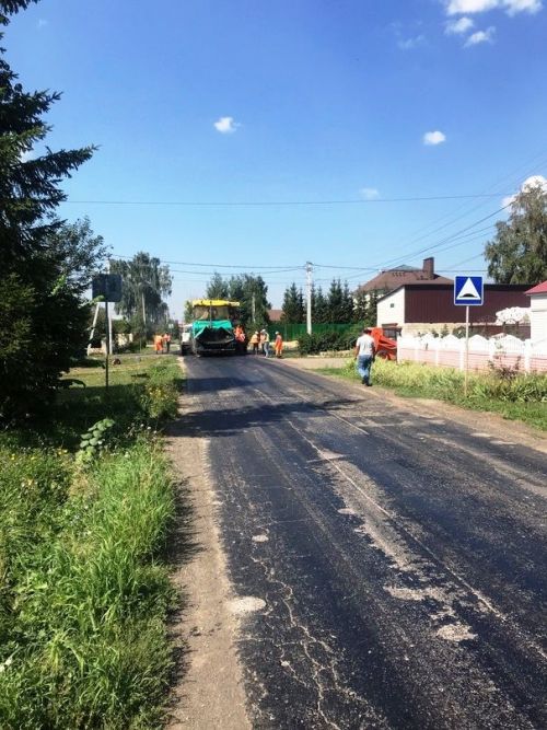 В Большекабанском сельском поселении на средства от самообложения ремонтируют дороги