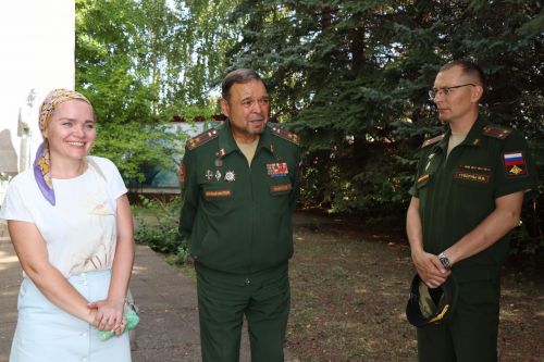 В Лаишевском районе в память об участнике СВО в селе Никольское на колокольню установили колокол