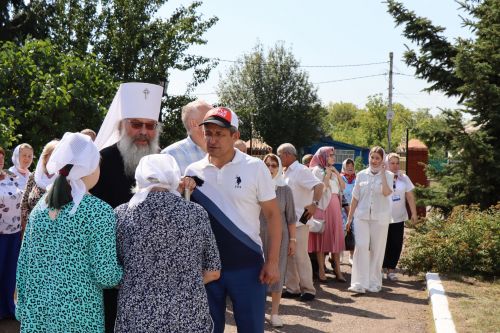 В Лаишевском районе в память об участнике СВО в селе Никольское на колокольню установили колокол