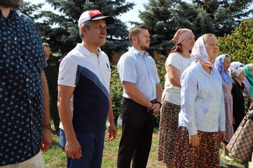 В Лаишевском районе в память об участнике СВО в селе Никольское на колокольню установили колокол