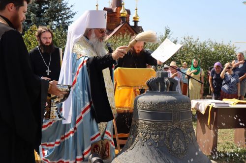 В Лаишевском районе в память об участнике СВО в селе Никольское на колокольню установили колокол