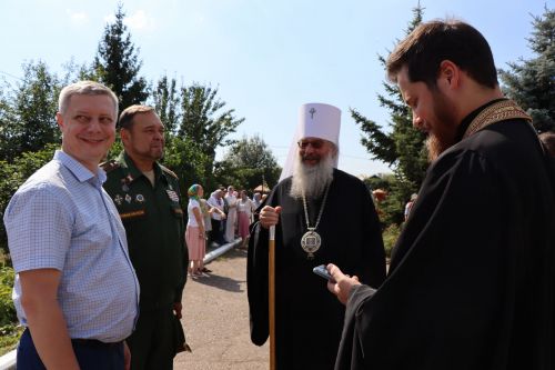 В Лаишевском районе в память об участнике СВО в селе Никольское на колокольню установили колокол