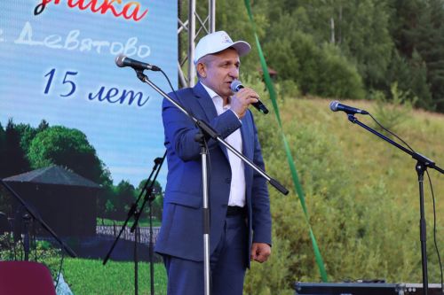 Сегодня село Среднее Девятово Лаишевского района принимает гостей из Татарстана и России