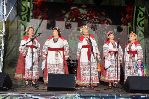 Сегодня село Среднее Девятово Лаишевского района принимает гостей из Татарстана и России