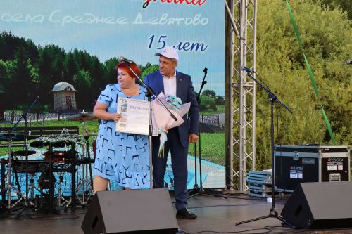 Сегодня село Среднее Девятово Лаишевского района принимает гостей из Татарстана и России
