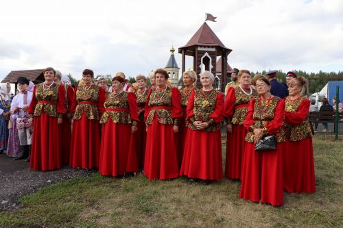 Сегодня село Среднее Девятово Лаишевского района принимает гостей из Татарстана и России