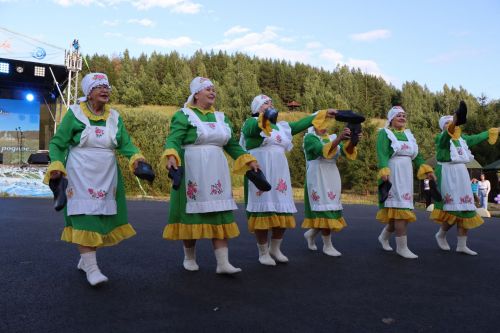 Сегодня село Среднее Девятово Лаишевского района принимает гостей из Татарстана и России
