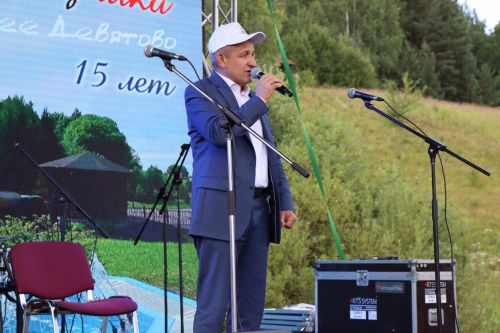 Сегодня село Среднее Девятово Лаишевского района принимает гостей из Татарстана и России