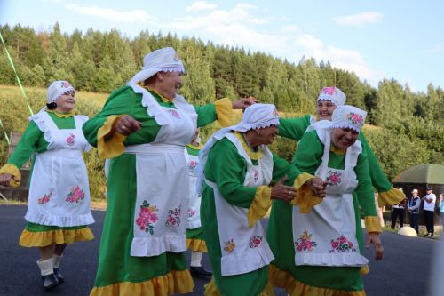 Сегодня село Среднее Девятово Лаишевского района принимает гостей из Татарстана и России