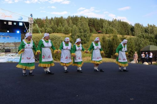 Сегодня село Среднее Девятово Лаишевского района принимает гостей из Татарстана и России