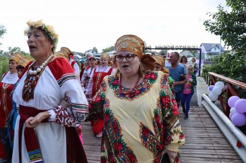 Сегодня село Среднее Девятово Лаишевского района принимает гостей из Татарстана и России