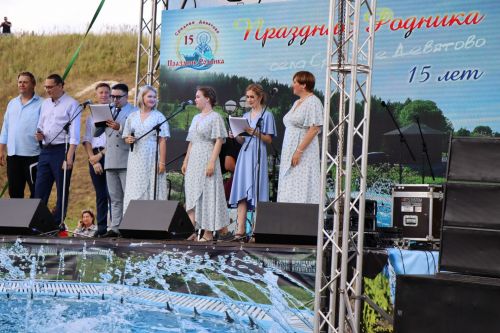 Сегодня село Среднее Девятово Лаишевского района принимает гостей из Татарстана и России