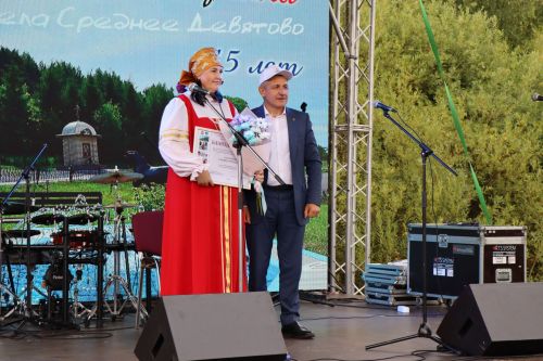 Сегодня село Среднее Девятово Лаишевского района принимает гостей из Татарстана и России