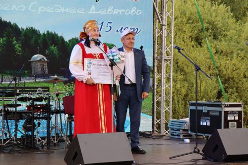 Сегодня село Среднее Девятово Лаишевского района принимает гостей из Татарстана и России