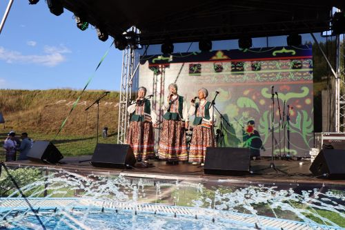 Сегодня село Среднее Девятово Лаишевского района принимает гостей из Татарстана и России