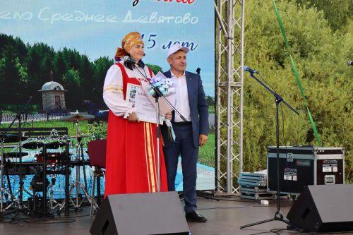Сегодня село Среднее Девятово Лаишевского района принимает гостей из Татарстана и России