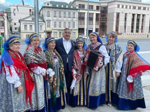 Ансамбль «Русская душа» стал лауреатом республиканского фестиваля-праздника народного творчества «Играй, гармонь!»