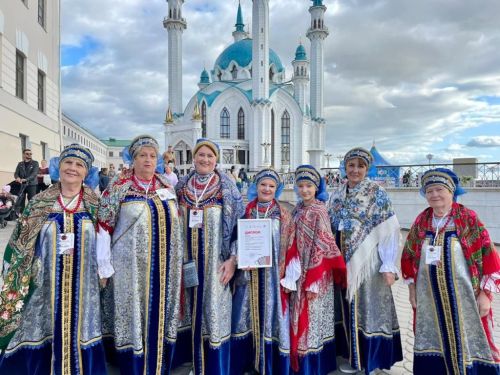 Ансамбль «Русская душа» стал лауреатом республиканского фестиваля-праздника народного творчества «Играй, гармонь!»