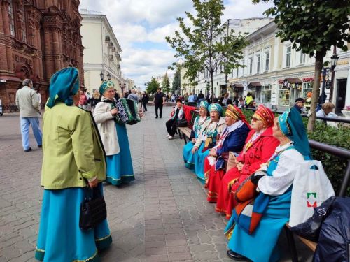 Ансамбль «Березка» Нармонского СДК участвовал в республиканском празднике «Играй, гармонь!»