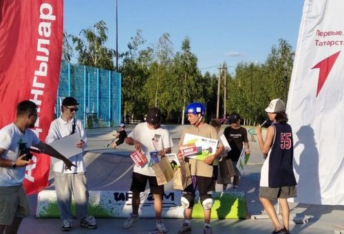 В Лаишеве наградили участников современного экстрим-спорта «Лига первых» (Урам-тур)