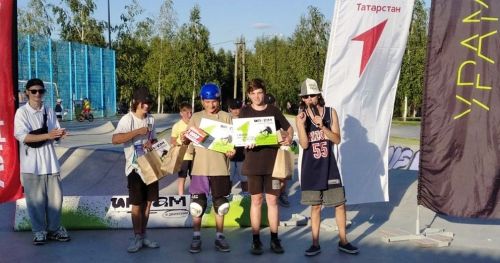 В Лаишеве наградили участников современного экстрим-спорта «Лига первых» (Урам-тур)