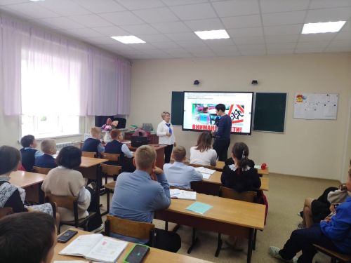 В школах Лаишевского района проходят встречи ведущего специалиста ГБУ «БДД» с учениками