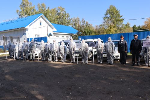 Сегодня в Лаишево прошли республиканские командно-штабные учения по ликвидации очага ящура